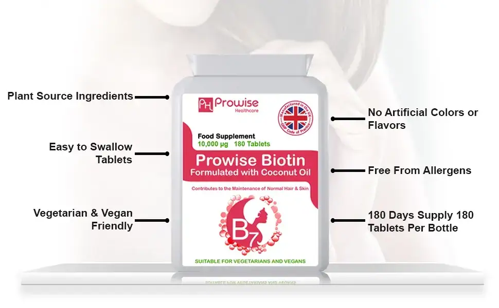 prowise biotin with coconut oil