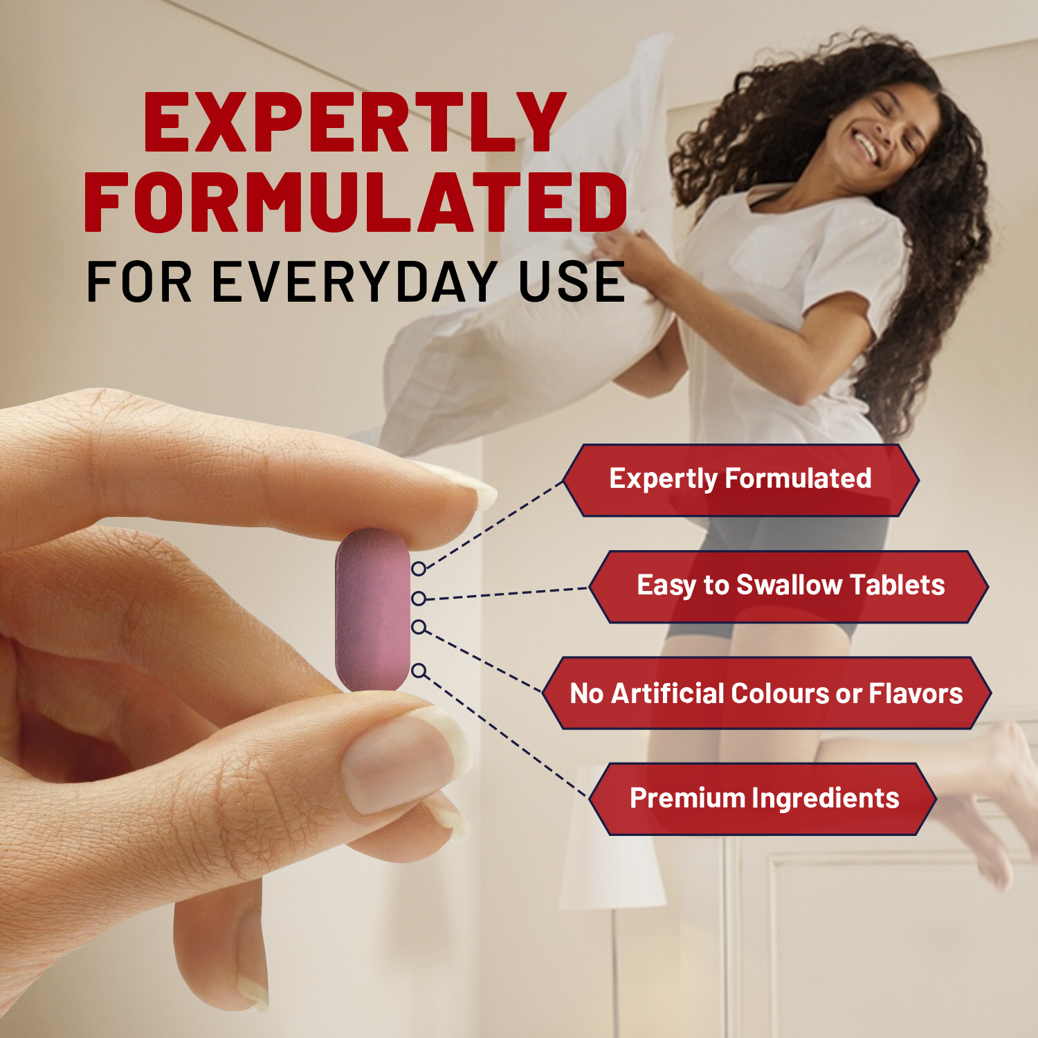 Double Strength Cranberry 20,000mg Added with Vitamin C - 90 Vegan Tablets I Easy to Swallow Tablets | GMO Free Ingredients I Made in UK by Prowise Healthcare - Image 3