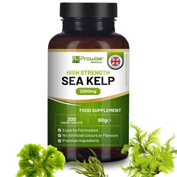 Sea Kelp 2000mg 200 Vegan Tablets | Natural Source of Iodine | Premium Ingredients | Proudly made in the UK by Prowise - Image 5