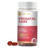 Prenatal Care Gummies | 60 Vegan Pro Gummies | Yummy Gummies with Essential Prenatal Vitamins & Minerals | 400mcg Folic Acid | Pregnancy Vitamins for Women