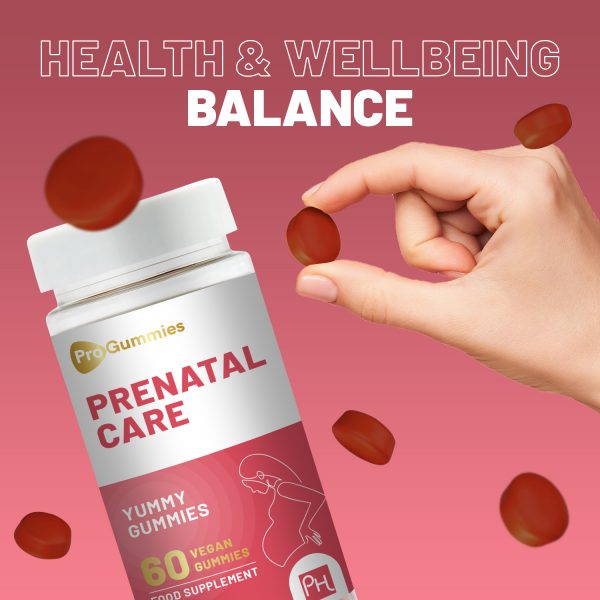 Prenatal Care Gummies | 60 Vegan Pro Gummies | Yummy Gummies with Essential Prenatal Vitamins & Minerals | 400mcg Folic Acid | Pregnancy Vitamins for Women by Prowise - Image 3